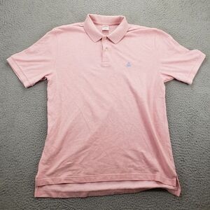 Brooks Brothers Shirt Mens Large Pink 346 Original Fit Preppy Polo Golf Outdoors